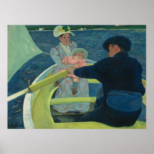 Mary Cassatt The Boating Party Impressionist Art Poster