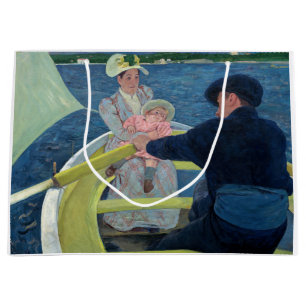 Mary Cassatt - The Boating Party Large Gift Bag