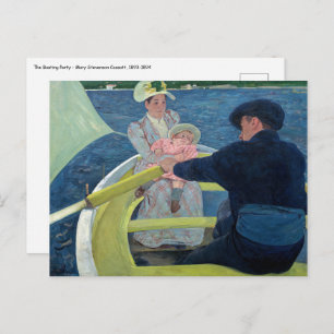 Mary Cassatt - The Boating Party Postcard