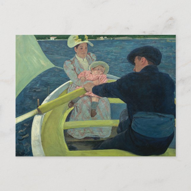 Mary Cassatt - The Boating Party Postcard (Front)