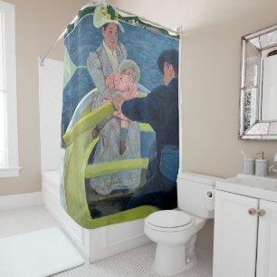Mary Cassatt - The Boating Party Shower Curtain