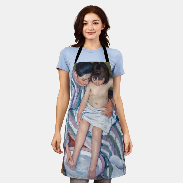 Mary Cassatt - The Child's Bath / The Bath Apron (Worn)