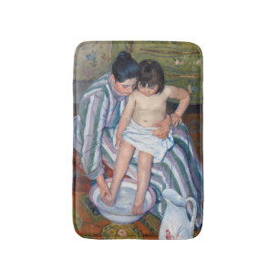 Mary Cassatt - The Child's Bath / The Bath Bath Mat