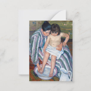 Mary Cassatt - The Child's Bath / The Bath Card