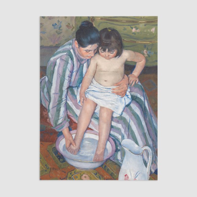 Mary Cassatt - The Child's Bath / The Bath Tissue Paper (Creator Uploaded)