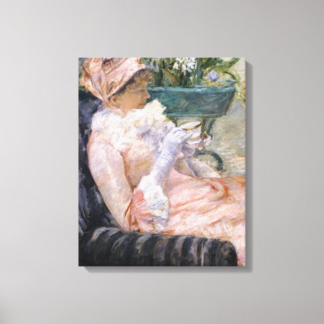 Mary Cassatt - The Cup of Tea Canvas Print (Front)