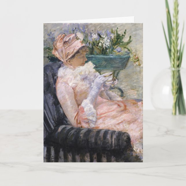 Mary Cassatt - The Cup of Tea Card (Front)