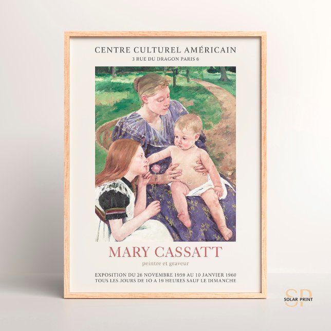 Mary Cassatt The Family Paintings Art Print  (Creator Uploaded)