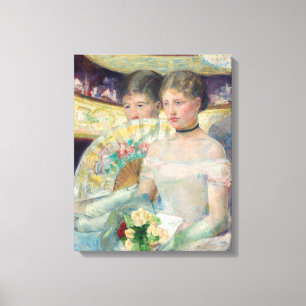 Mary Cassatt - The Loge Canvas Print