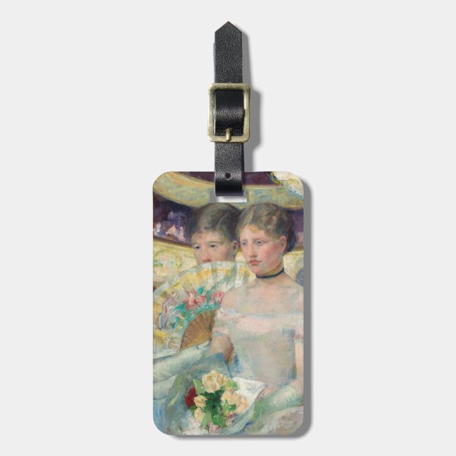 Mary Cassatt - The Loge Luggage Tag (Front Vertical)
