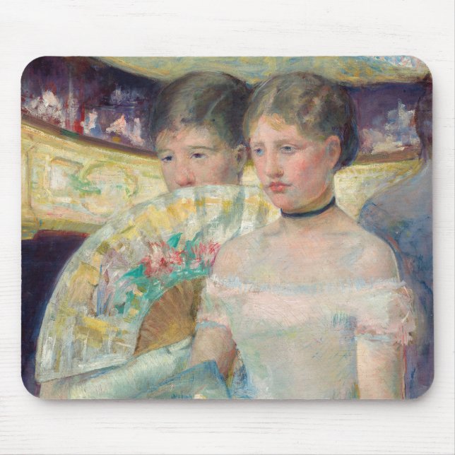 Mary Cassatt - The Loge Mouse Mat (Front)