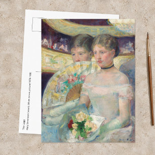 Mary Cassatt - The Loge Postcard