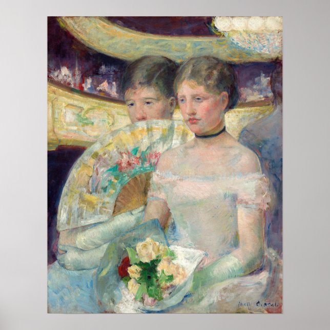 Mary Cassatt - The Loge Poster (Front)