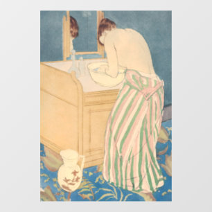 Mary Cassatt - Woman Bathing Window Cling