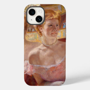 Mary Cassatt - Woman with Pearl Necklace in a Loge Case-Mate iPhone 14 Case