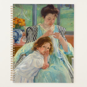 Mary Cassatt - Young Mother Sewing Planner