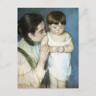 Mary Cassatt- Young Thomas And His Mother Postcard
