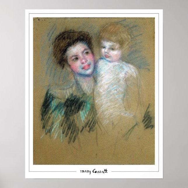 Mary Cassatt Zedign Art Poster #204 (Front)
