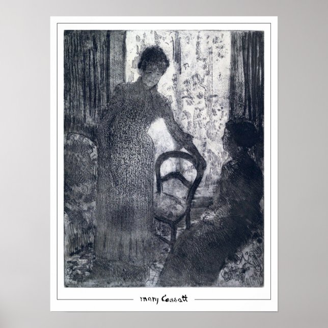 Mary Cassatt Zedign Art Poster #359 (Front)