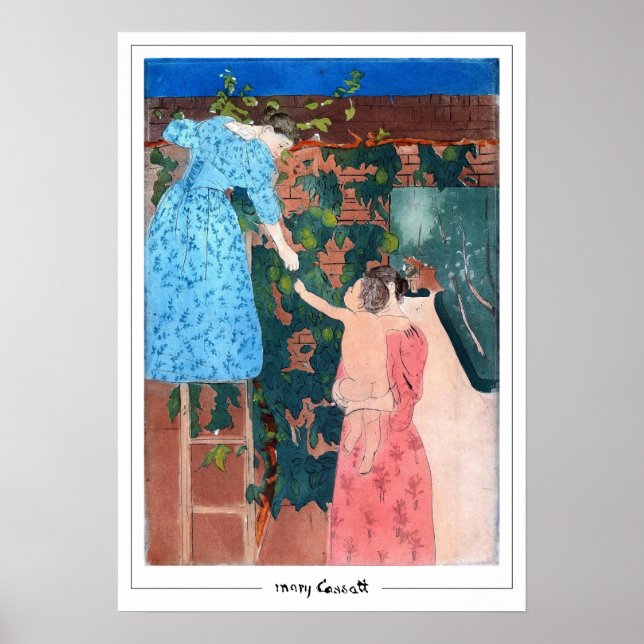 Mary Cassatt Zedign Art Poster #400 (Front)