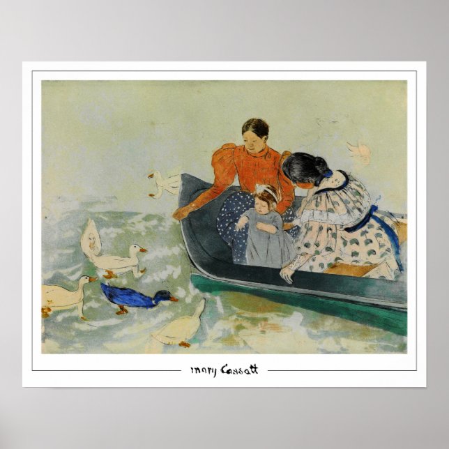 Mary Cassatt Zedign Art Poster #51 (Front)