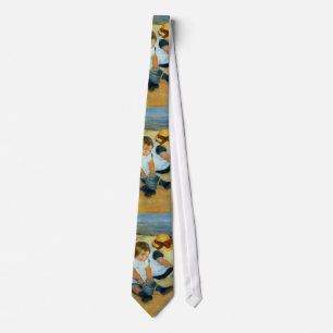 Mary Cassatt's Children on the Beach (1884) Tie