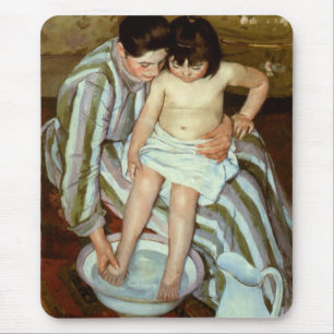Mary Cassatt's The Child's Bath (circa 1892) Mouse Mat