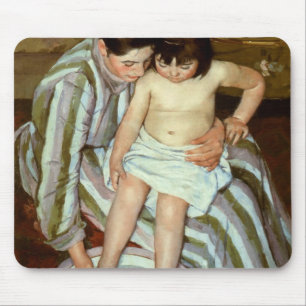 Mary Cassatt's The Child's Bath (circa 1892) Mouse Mat