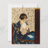 Mary Cassatt's The Letter (circa 1891)