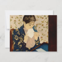 Mary Cassatt's The Letter (circa 1891)