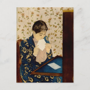 Mary Cassatt's The Letter (circa 1891) Postcard