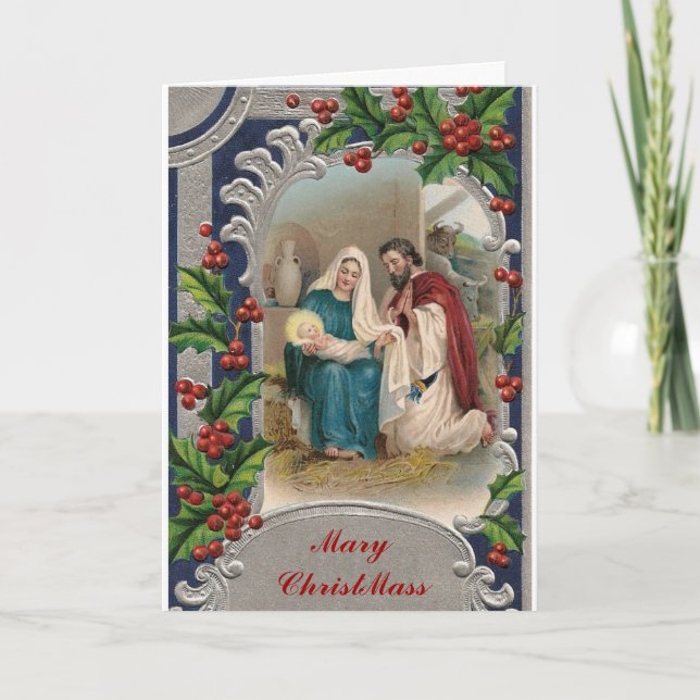 Mary ChristMass Holiday Card (Front)