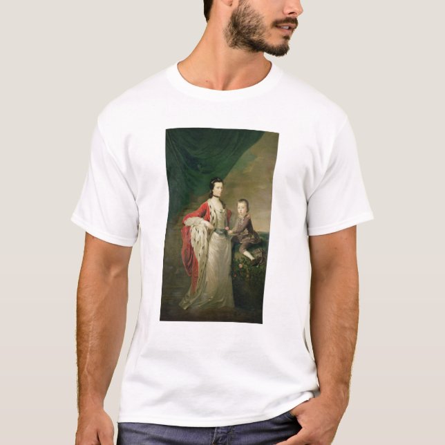 Mary, Countess of Shaftsbury and her Son T-Shirt (Front)