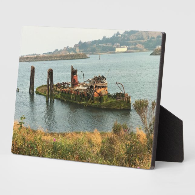 Mary D. Hume, Gold Beach, Oregon Plaque (Side)