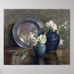 Mary Hiester Reid A Study in Greys Poster