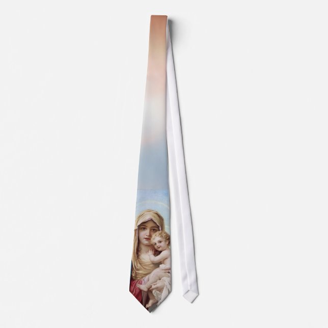 Mary holding Jesus Tie (Front)