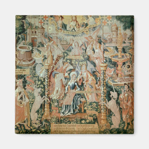 Mary in the Temple, Scenes from Life of the Magnet