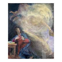 Mary is visited by the angel