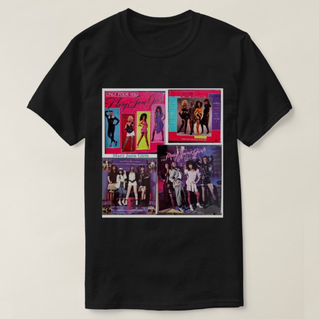 Mary Jane Girls, funk, Soul, Pop, Disco, dance, El T-Shirt (Design Front)