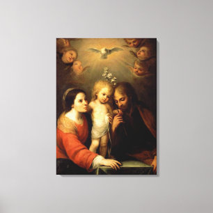 Mary, Jesus, and Joseph Canvas Print