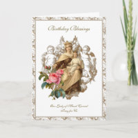 Mary Jesus Angels Mount Carmel Roses Religious