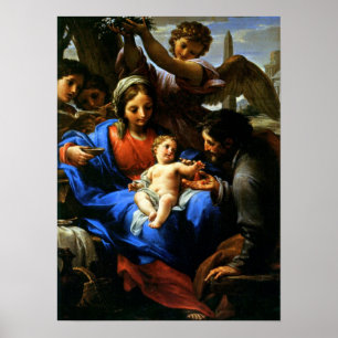 Mary, Jesus, & Joseph - Flight to Egypt Poster