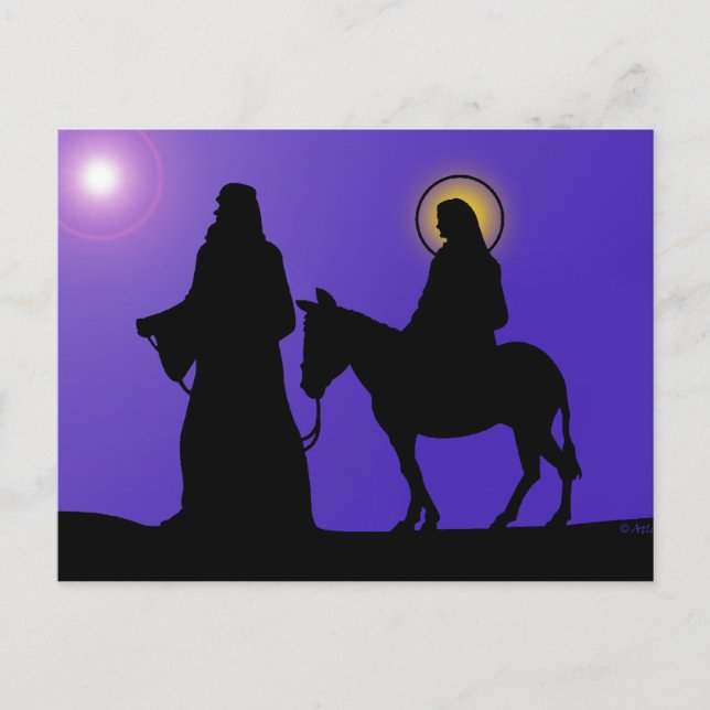 Mary & Joseph Postcard (Front)