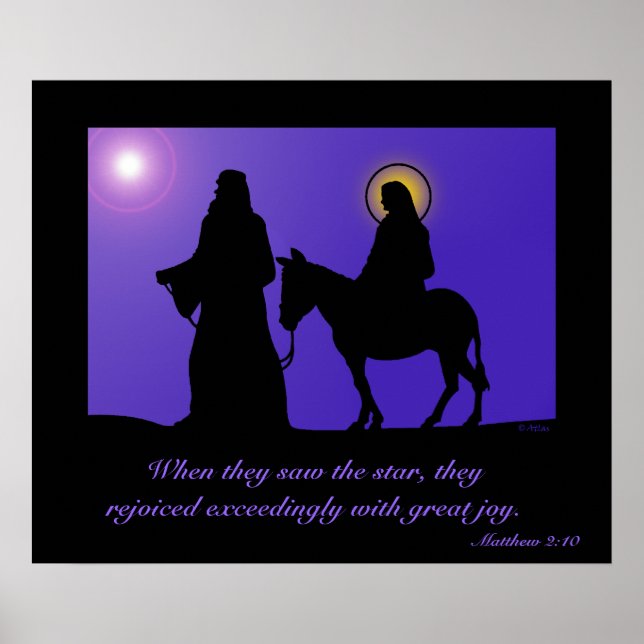 Mary & Joseph Poster (Front)