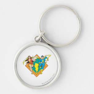 Mary & Junior Run Key Ring