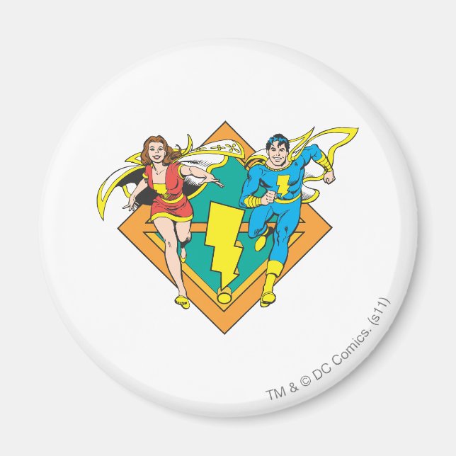 Mary & Junior Run Magnet (Front)