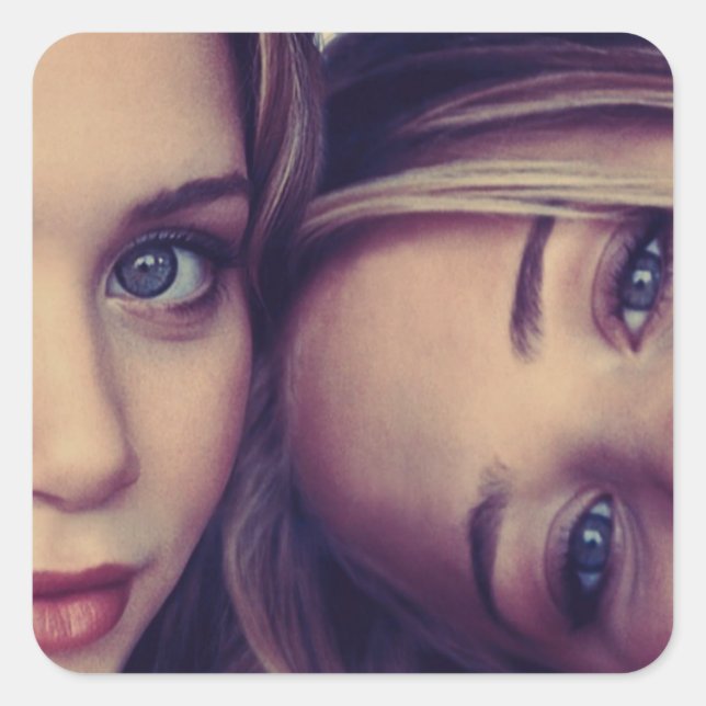 Mary-Kate and Ashley Sticker (Front)