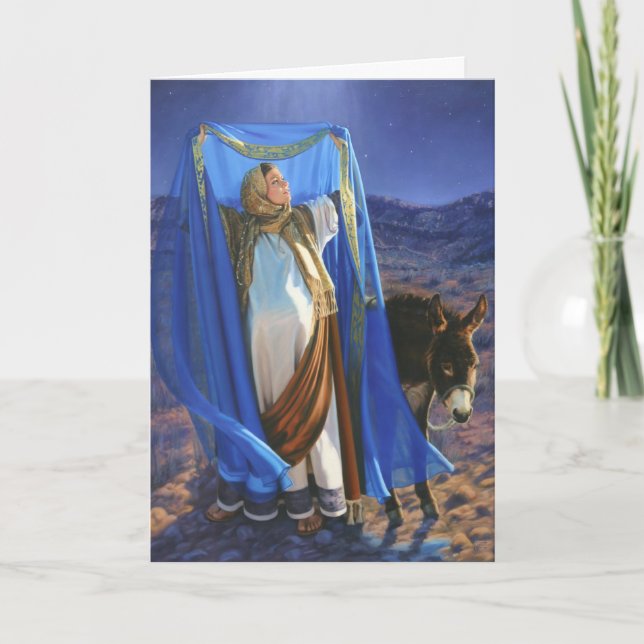 Mary Kept These Things Holiday Card (Front)