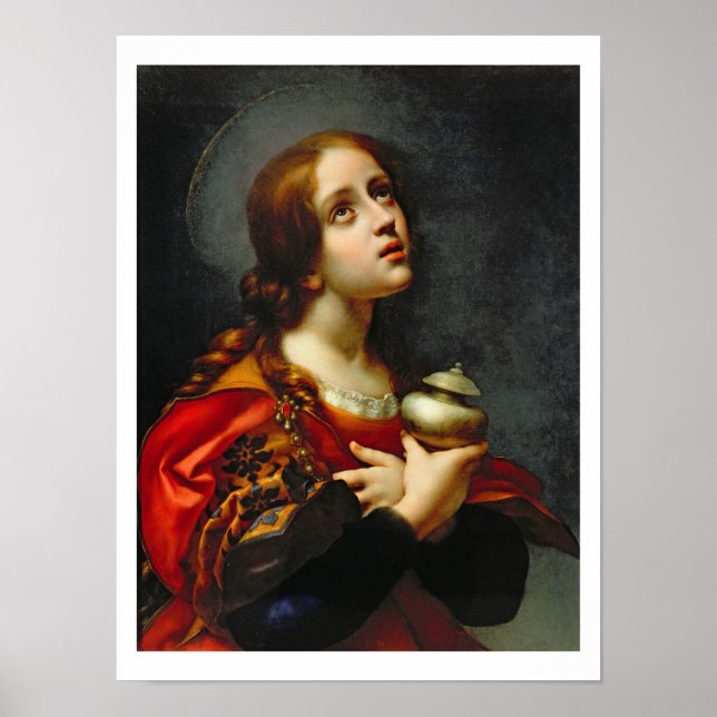 Mary Magdalene, 1660-70 (oil on canvas) Poster (Front)