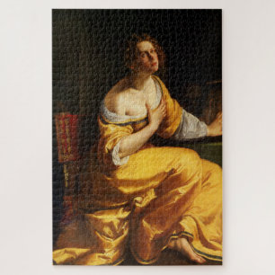 Mary Magdalene (by Artemisia Gentileschi) Jigsaw Puzzle